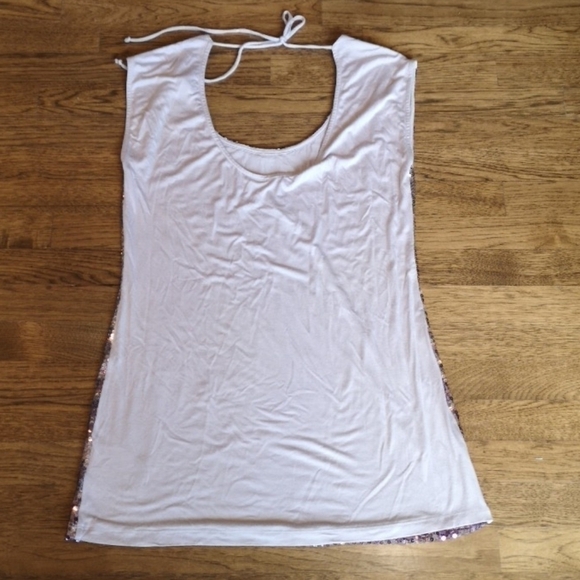 GUESS By Marciano Sequin Sleeveless Minidress Large - Picture 2 of 6